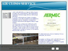 Tablet Screenshot of airclimaservice.com